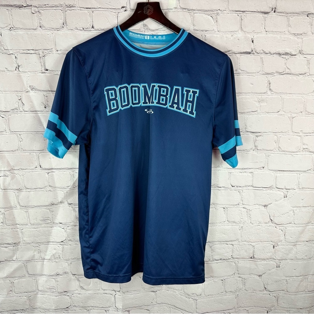 Boombah Men's S Blue Athletic Shirt baseball practice jersey sportswear
